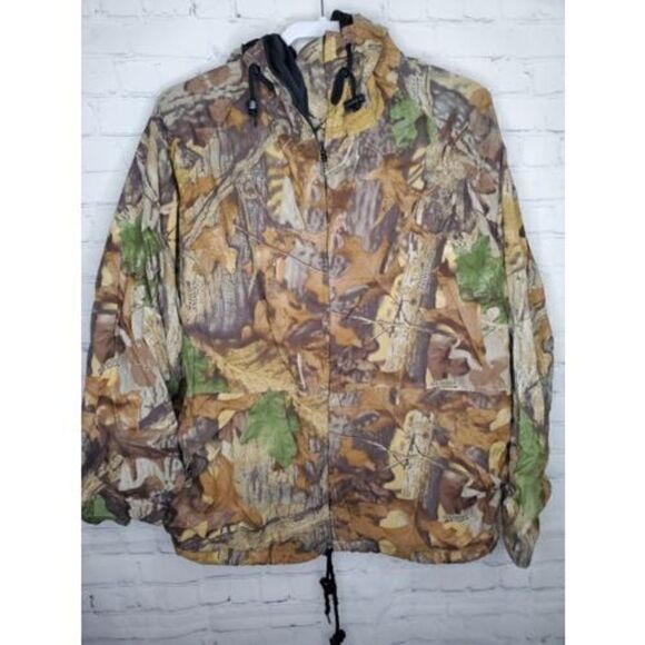 VINTAGE walls water-Pruf windproof waterproof camouflage hunting jacket size XL - Picture 1 of 3